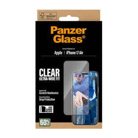 Tvrzené sklo PanzerGlass Ultra-Wide Fit na Apple iPhone Air s instalačním rámečkem 

 obrázek produktu 6 z 7