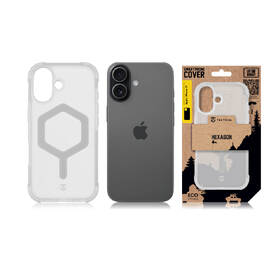 Kryt na mobil Tactical MagForce Hexagon na Apple iPhone 17 bílý/průhledný

 obrázek produktu 5 z 5