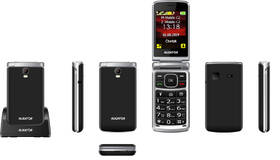Mobilní telefon Aligator V710 Senior Dual SIM černá barva
