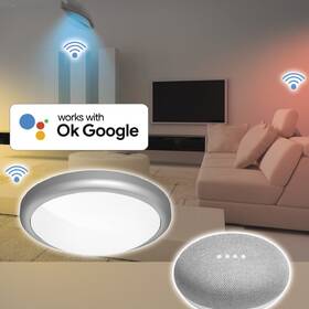 Stropní svítidlo Hama SMART Wi-Fi, kulaté, průměr 30 cm, kovový rám 

 obrázek produktu 5 z 8