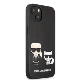 Kryt na mobil Karl Lagerfeld and Choupette Leather na Apple iPhone 13 černé

 obrázek produktu 2 z 5