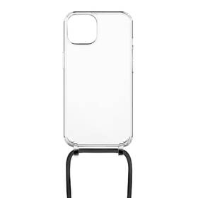 Kryt na mobil FIXED Pure Neck s černou šňůrkou na krk na Apple iPhone 12/12 Pro průhledný

 obrázek produktu 1 z 7
