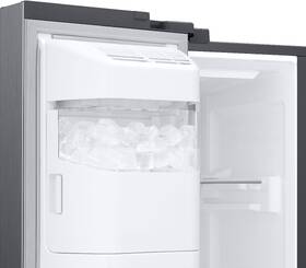 Americká lednice Samsung RS68CG885DS9EF stříbrná barva
