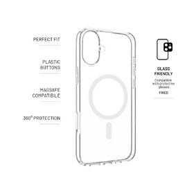 Kryt na mobil FIXED MagPure s podporou Magsafe na Apple iPhone 16 Plus průhledný

 obrázek produktu 1 z 1