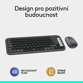 Klávesnice s myší Logitech POP ICON, US layout šedá

 obrázek produktu 9 z 10