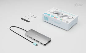 Dokovací stanice i-tec USB-C Metal Nano 3x Display, 2x HDMI 1x USB-C video, PD 140W 

 obrázek produktu 4 z 4