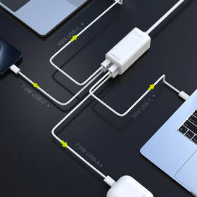 Nabíječka do sítě Mobile Origin Compact MultiHub GaN 100W 3x USB-C + USB-A bílá

 obrázek produktu 8 z 17