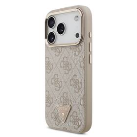 Kryt na mobil Guess 4G Strass Triangle Logo Gold Frame MagSafe na Apple iPhone 18 Pro růžový

 obrázek produktu 1 z 6