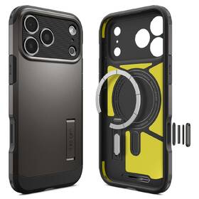 Kryt na mobil Spigen Tough Armor T MagSafe na Apple iPhone 18 Pro / 17 Pro šedý

 obrázek produktu 4 z 15