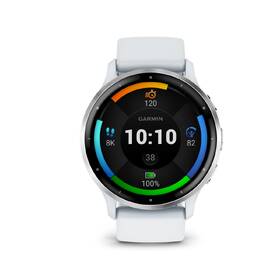 Chytré hodinky Garmin Venu 3 - Silver / Whitestone Silicone Band 

 obrázek produktu 2 z 3