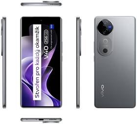 Mobilní telefon vivo V40 5G 8 GB / 256 GB - Stellar Silver 

 obrázek produktu 12 z 27