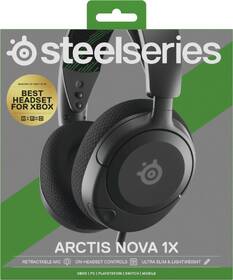 Headset SteelSeries Arctis Nova 1X černý

 obrázek produktu 13 z 15