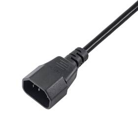Kabel Akyga prodlužovací, tří pólový, 1,8 m černý

 obrázek produktu 1 z 2