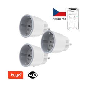 Chytrá zásuvka IMMAX NEO LITE SMART (EU)/ Wi-Fi/ Google Assistant/ Amazon Alexa/ TUYA, 3ks 

 obrázek produktu 1 z 7