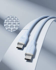 Kabel Voltme Powerlink Moss Series USB-C/USB-C, CTC 3A/60W 1m modrý

 obrázek produktu 1 z 1