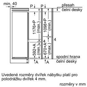 Chladnička s mrazničkou Bosch KIV87NSE0 

 obrázek produktu 15 z 15