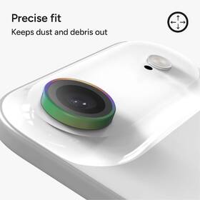 Ochranné sklo čočky fotoaparátu ZAGG InvisibleShield Premium GL (CameraRing) na Apple iPhone Air - duhové 

 obrázek produktu 6 z 11