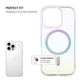 Kryt na mobil FIXED MagRainbow s MagSafe na Apple iPhone 16 Pro průhledný

 obrázek produktu 1 z 6