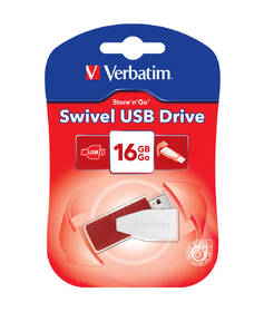 USB Flash Verbatim Swivel 16GB červený

 obrázek produktu 1 z 4