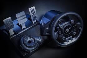 Volant Thrustmaster T-GT pro PS5, PS4 a PC + pedály černá barva
