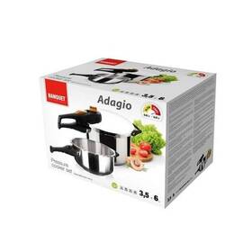 Tlakový hrnec BANQUET Adagio 3,5 + 6 l 

 obrázek produktu 9 z 9