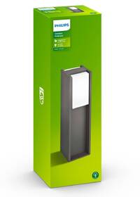 Venkovní svítidlo Philips Bridge Pedestal, 1xE27 - antracitové 

 obrázek produktu 2 z 2