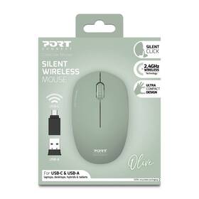 Myš PORT CONNECT Wireless COLLECTION zelená

 obrázek produktu 7 z 7