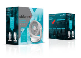 Ventilátor stolní Eldonex CoolWind ESF-1010-WH šedý/bílý

 obrázek produktu 5 z 5