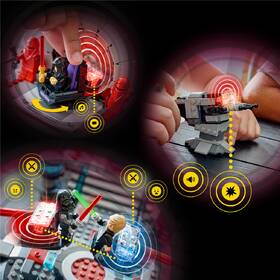 Stavebnice LEGO® Star Wars™ 75427 SMART Play™: Duel v trůnním sále a A-Wing™ 

 obrázek produktu 6 z 8