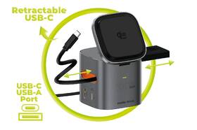 Nabíječka do sítě Mobile Origin 100W, Qi2 25W Foldable Charger PW37, MagSafe černá

 obrázek produktu 11 z 16