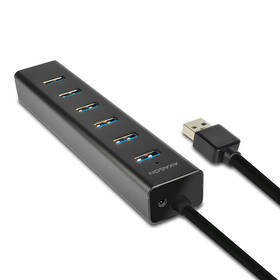 USB Hub Axagon USB / 7x USB 3.0 černý

 obrázek produktu 1 z 8