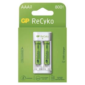 Nabíječka GP Eco E211 + 2× AAA ReCyko 800 

 obrázek produktu 3 z 5