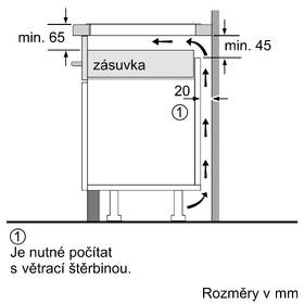Indukční varná deska Bosch PUE64KBB5E černá barva
