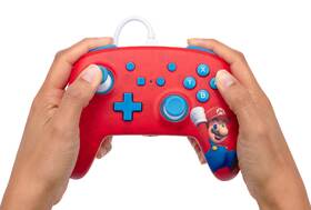 Gamepad PowerA Enhanced Wired - Nintendo Switch - Woo-hoo! Mario 

 obrázek produktu 10 z 11