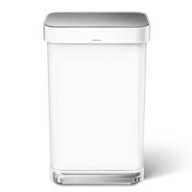 Odpadkový koš Simplehuman CW2027, 45 l bílý

 obrázek produktu 3 z 5