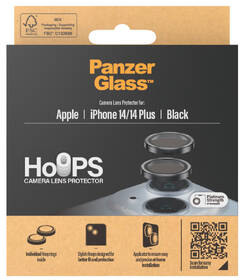 Ochranné sklo čočky fotoaparátu PanzerGlass HoOps na Apple iPhone 14 /14 Plus 

 obrázek produktu 4 z 6