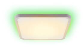 Stropní svítidlo IMMAX NEO LITE TUDO SMART s RGB podsvícením 40x40cm, 50W Wi-Fi, TUYA bílá barva
