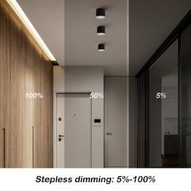 Stropní svítidlo IMMAX NEO LITE RONDATES SMART, 16,5cm, 32W, 2592lm s podporou BEACON, Wi-Fi, TUYA černé

 obrázek produktu 5 z 6