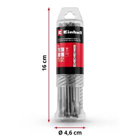 Sada vrtáků Einhell SDS PLUS Set 6-14/ 160mm, 49265510 

 obrázek produktu 1 z 4