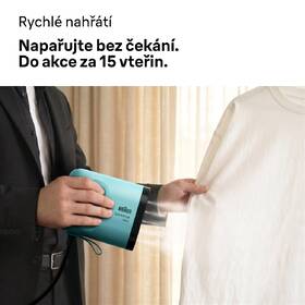 Ruční napařovač oděvů Braun GS1051GR zelený

 obrázek produktu 8 z 11