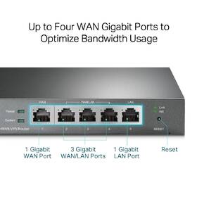 Router TP-Link TL-R605 VPN Omada SDN šedá barva
