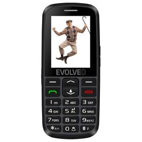 Mobilní telefon Evolveo EasyPhone EG - seniorský černý

 obrázek produktu 1 z 5