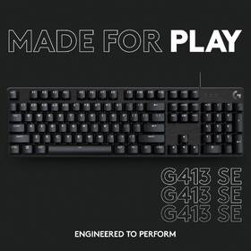 Klávesnice Logitech G413 SE, US černá

 obrázek produktu 1 z 6