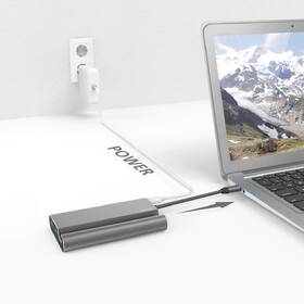 Dokovací stanice Hama 7v1, 3x USB-A 3.1, HDMI, VGA, LAN, USB-C (PD) 

 obrázek produktu 4 z 5