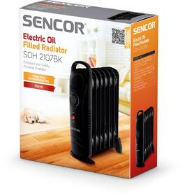 Olejový radiátor Sencor SOH 2107BK 

 obrázek produktu 6 z 7