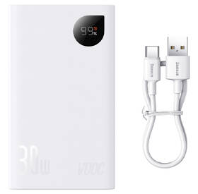 Powerbanka Baseus 20000mAh 30W VOOC bílá

 obrázek produktu 7 z 11