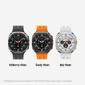 Chytré hodinky Samsung Galaxy Watch Ultra LTE šedé

 obrázek produktu 2 z 19