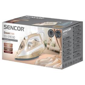 Žehlička Sencor SSI 6110GD bílá/zlatá

 obrázek produktu 12 z 12