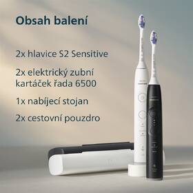 Set zubních kartáčků Philips HX7419/01 černý/bílý

 obrázek produktu 8 z 20