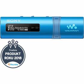MP3 přehrávač Sony NWZ-B183FL modrá barva
